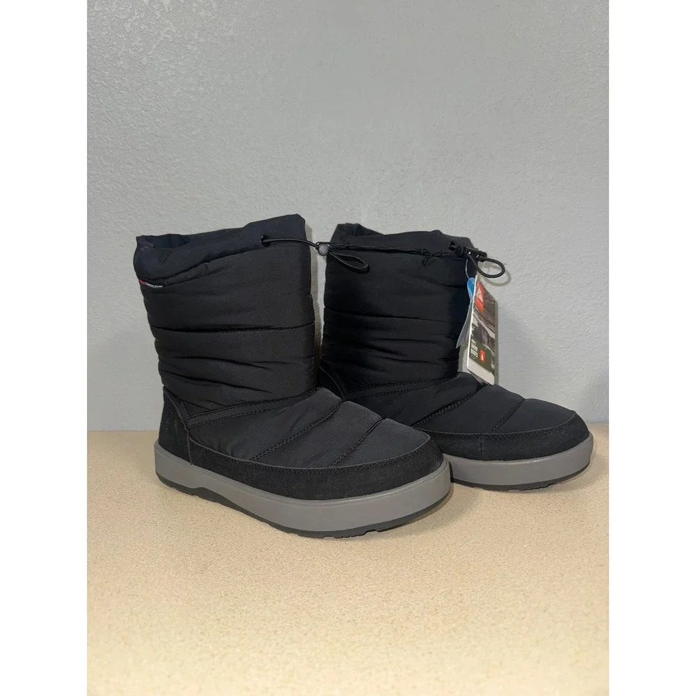 Ozark Trail Mens Snow Boots Black Waterproof‎ Thinsulate Insulated Size 8 NWT